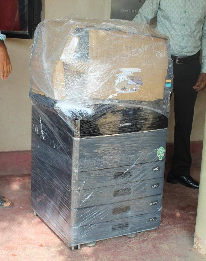 Donation of a Photocopy Machine By 2001 Batch